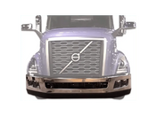 Kozak Aftermarket CLAD Bumper with Fog Light Holes for Volvo VNL 2018+ - Tacoma Parts Corporation