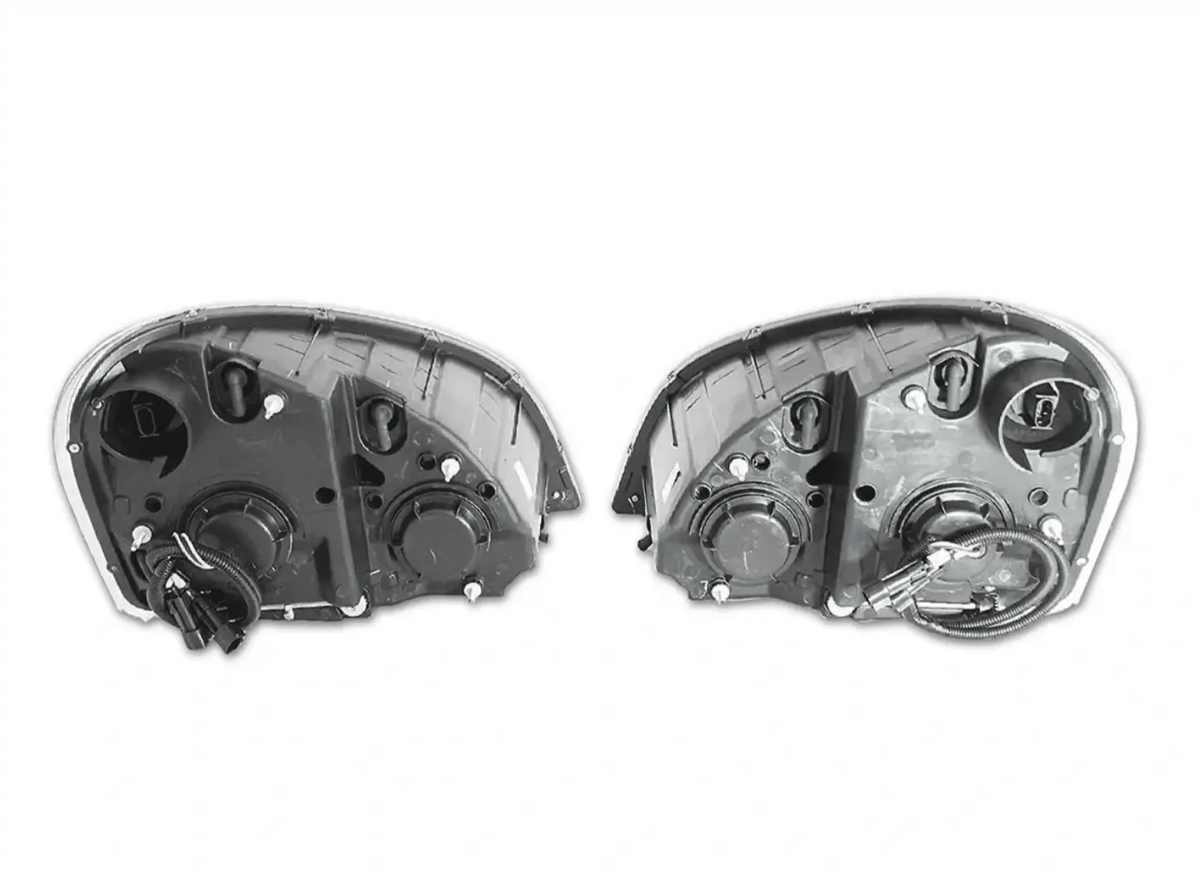 Kozak Black Projector LED Headlight Pair Set For Freightliner Cascadia 2008-2017 - Tacoma Parts Corporation