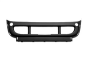 Kozak Plastic Center Front Bumper Cover with Black Finish for Freightliner Cascadia 2008-2016 - Tacoma Parts Corporation