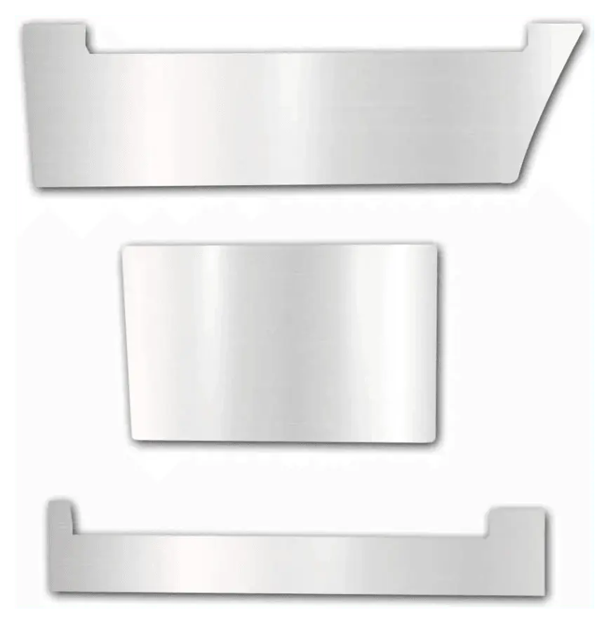 Kozak Rear Step Side Fairing Panel Left Driver Side 25" for Volvo VNL 2004-2017 - Tacoma Parts Corporation
