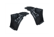 KOZAK Cab Splash Guard Fender Liner Driver (Left) and Passenger (Right) Sides compatible with Freightliner Cascadia 126 PLUS Logo and 2x 22" Windshield wipers and Kozak Reflective Vest