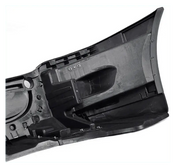 Kozak Complete Plastic Bumper Set With No Fog Lamp Holes for Freightliner Cascadia 2008-2017 - Tacoma Parts Corporation