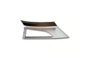 KOZAK compatible with Volvo VNL 2018+ Bumper Corners Chrome Trim w/Fog Light Holes Left Driver Side