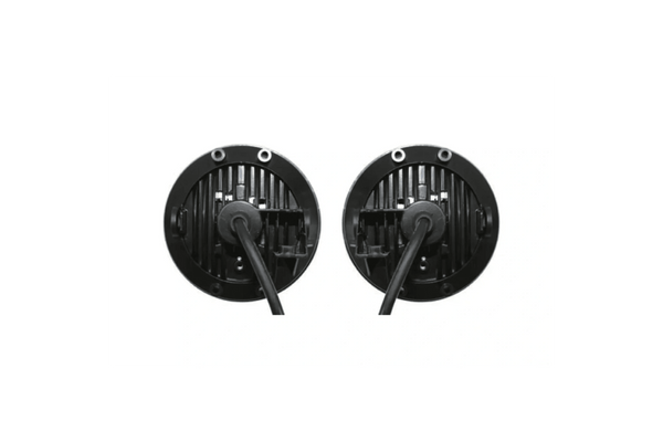 KOZAK LED Fog Light Pair OEM # A66-03653-002/A66-03653-003 compatible with Freightliner Century 2008+ PLUS Logo and Vest