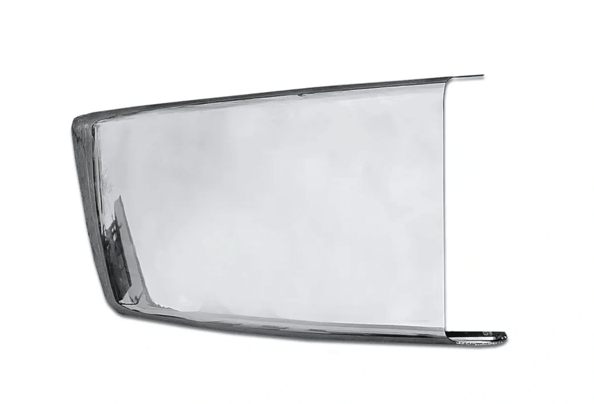 Kozak Steel Chrome Bumper Corner Passenger (Right) Side for Freightliner M2 Business Class 106 112 03-12 - Tacoma Parts Corporation