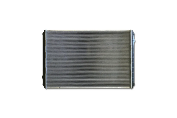 KOZAK Radiator 1699668C91 for International 2574, 7400, 9900ix, 9300, 5900i, 9100i SBA, 4800, 7700 PLUS Logo, Wipers, License Plate Frame, 2x Trailer Tail Lights and Vest