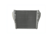 KOZAK Replacement Charge Air Cooler 20517561 for Mack CXU Vision 2008-2013 PLUS 2x 22 inch Windshield Wipers, 2x Trailer Tail Lights, License Plate Frame and KOZAK Vest