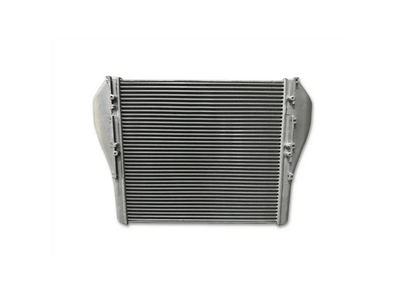 KOZAK Replacement Charge Air Cooler 20517561 for Mack CXU Vision 2008-2013 PLUS 2x 22 inch Windshield Wipers, 2x Trailer Tail Lights, License Plate Frame and KOZAK Vest