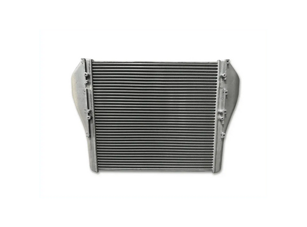 KOZAK Replacement Charge Air Cooler 20517561 for Mack CXU Vision 2008-2013 PLUS 2x 22 inch Windshield Wipers, 2x Trailer Tail Lights, License Plate Frame and KOZAK Vest