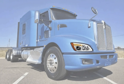 Kozak Headlights LED Bar Turn Signal Pair Set for Kenworth T660/T700 - Tacoma Parts Corporation