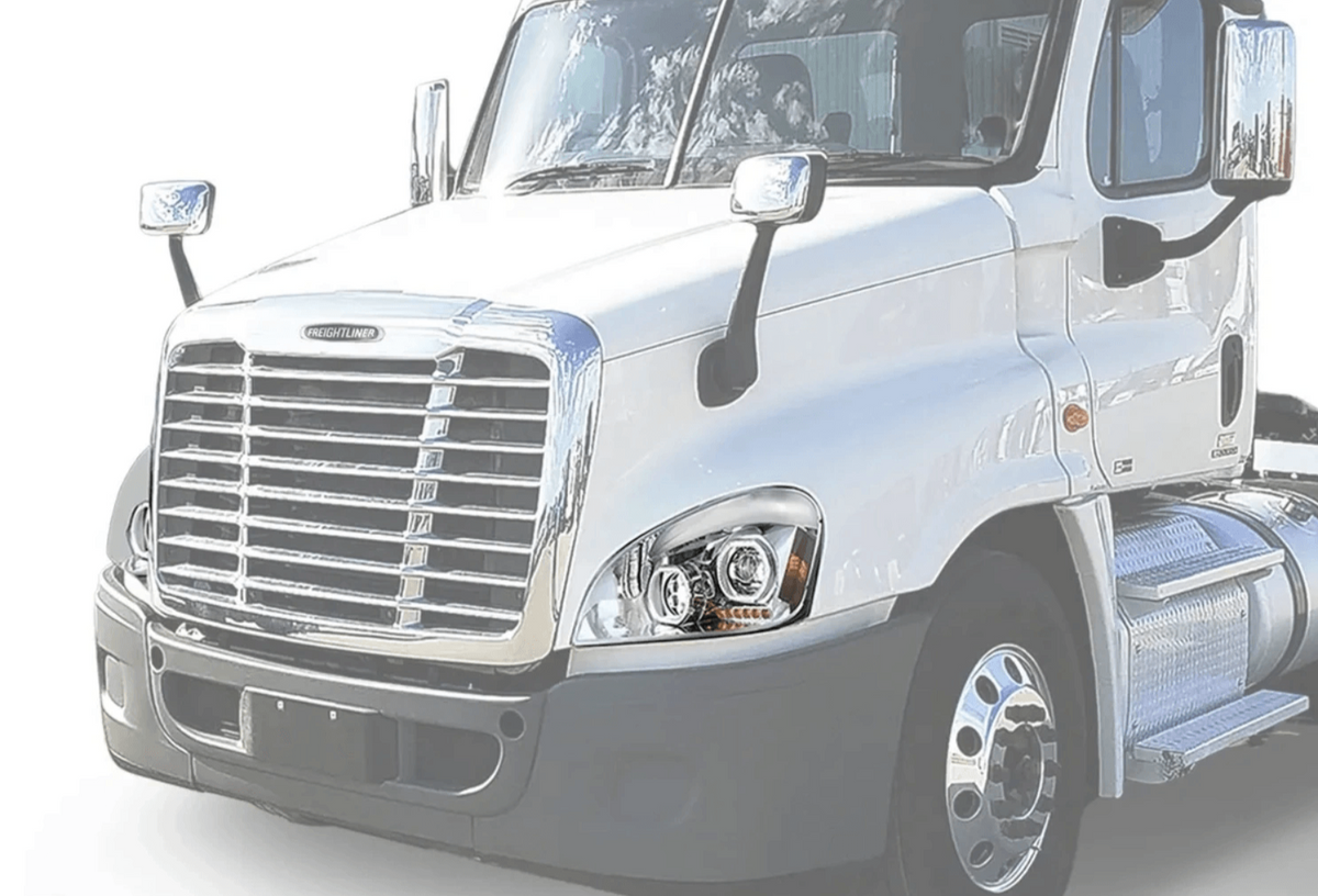 Kozak Full LED Performance Headlight Lamp Pair with Sequential Turn Signals For Freightliner Cascadia 2008-2017 - Tacoma Parts Corporation