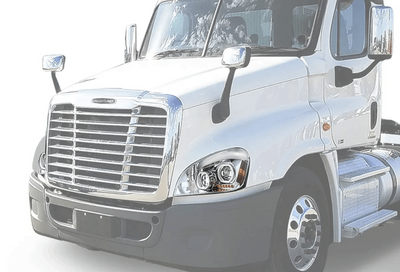 Kozak Full LED Performance Headlight Lamp Pair with Sequential Turn Signals For Freightliner Cascadia 2008-2017 - Tacoma Parts Corporation