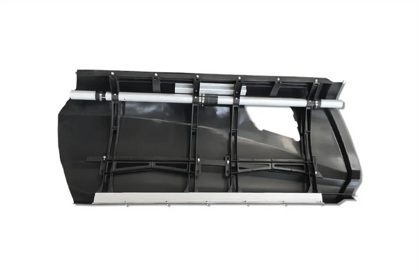 Replacement Fairing Skirt Panel 69" (176 cm) Left Driver Side w/ tube Compatible With Kenworth T680 2013-2021 Semi Truck PLUS Logo, 2x22" Windshield Wipers and KOZAK Reflective Vest