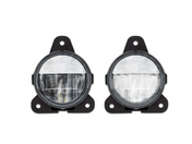 KOZAK LED Fog Light Lamp and Driving Lamp SET Pair Compatible with Volvo VNL VNR 2018-2019 (Driver or Passenger Side) PLUS KOZAK Reflective Vest