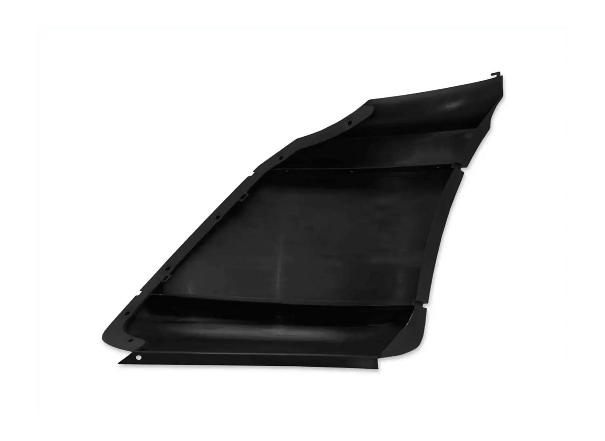 KOZAK PLASTIC Bumper End Cap with Chrome Trim Right Passenger Side for International Prostar 2008-2015 PLUS International Logo, Windshield Wipers and KOZAK Vest