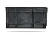 KOZAK Middle Tank Side Fairing NO CUT OUT PANEL Left (Driver Side) for Freightliner Cascadia 2008-2016 PLUS Logo, 2x 22" Windshield wipers, License Plate Holder and Vest