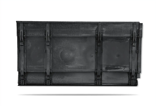 KOZAK Middle Tank Side Fairing NO CUT OUT PANEL Left (Driver Side) for Freightliner Cascadia 2008-2016 PLUS Logo, 2x 22" Windshield wipers, License Plate Holder and Vest