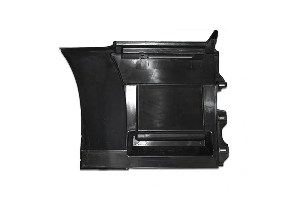 KOZAK compatible with Volvo VNL 2004-2017 Replacement Rear Step Side Fairing Panel Left Driver Side 34" (85 cm) PLUS Logo with Stripe, 2x 22" Windshield Wipers, License Plate Frame and Vest