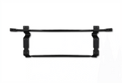 KOZAK Replacement Bumper With Fog Lights Holes (Left Driver Side and Right Passenger Side) with Brackets International Prostar Trucks PLUS International Logo Emblem, 2x 22" Windshield wipers and Kozak Vest