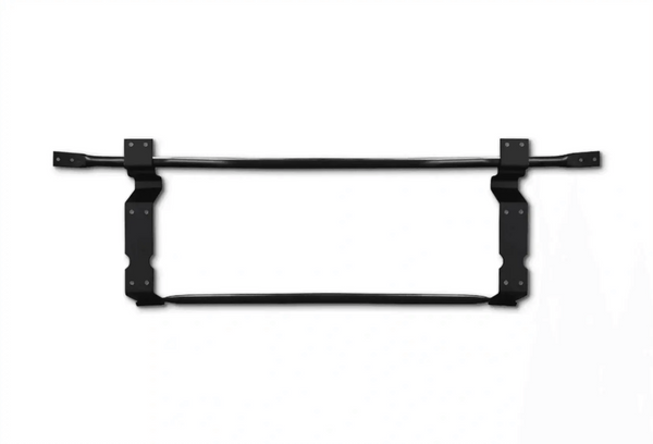 KOZAK Replacement Bumper With Fog Lights Holes (Left Driver Side and Right Passenger Side) with Brackets International Prostar Trucks PLUS International Logo Emblem, 2x 22" Windshield wipers and Kozak Vest