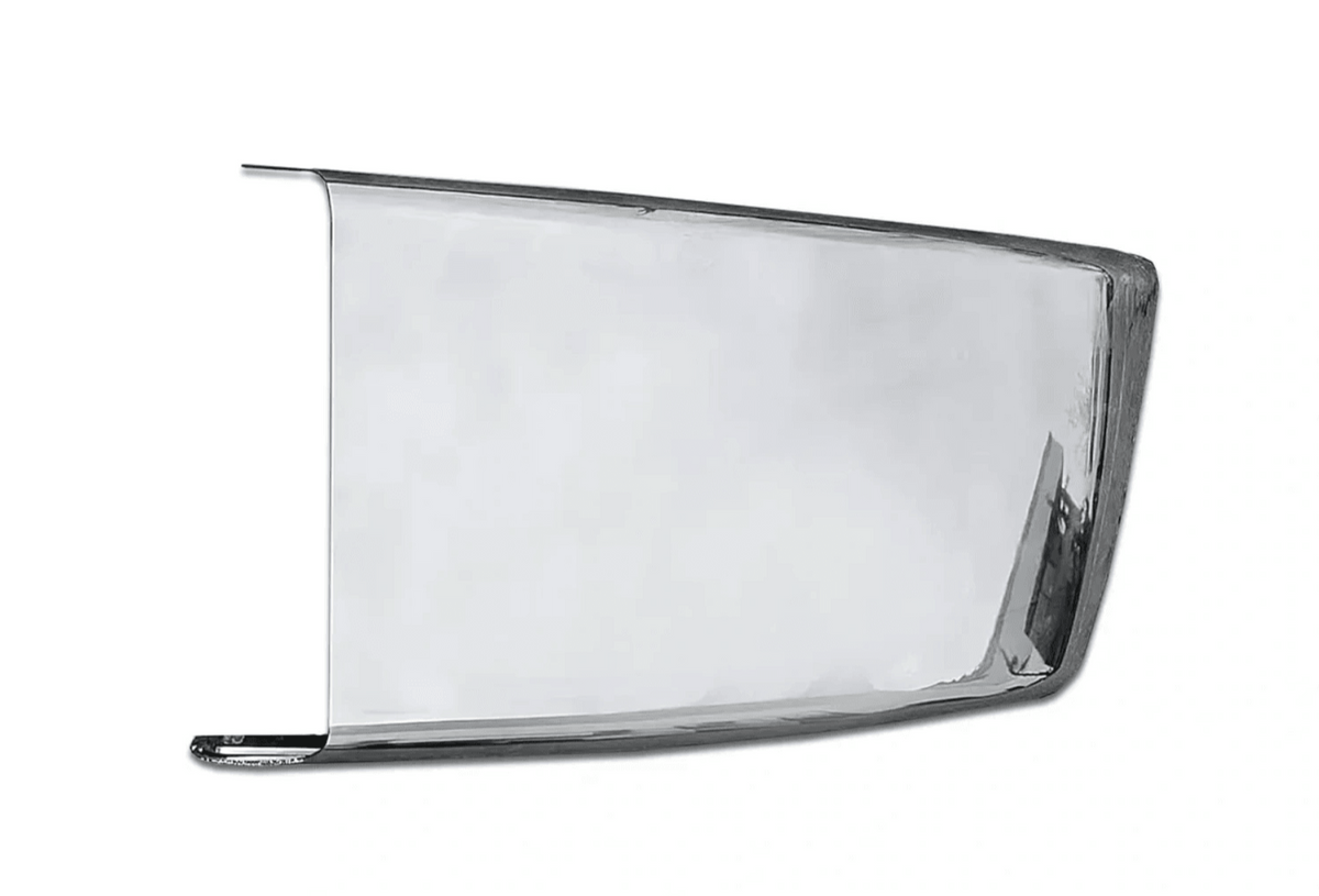 Kozak Steel Chrome Bumper Corner Driver (Left) Side for Freightliner M2 Business Class 106 112 03-12 - Tacoma Parts Corporation