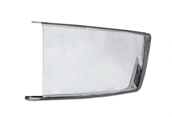 Kozak Steel Chrome Bumper Corner Driver (Left) Side for Freightliner M2 Business Class 106 112 03-12 - Tacoma Parts Corporation