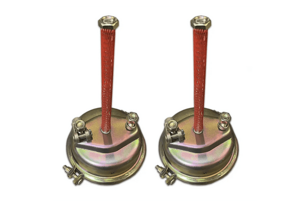 KOZAK Pair of Air Brake Service Chamber Type 30 (T30) -Two Hole Connector