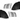 KOZAK PLASTIC Bumper SET wiht Chrome Trim: Center Bumper Cover and End Corner Extension PAIR (Left Driver and Right Passenger Side) for International Prostar 2008-2015 PLUS Logo, Wipers, License Plate Frame and Vest