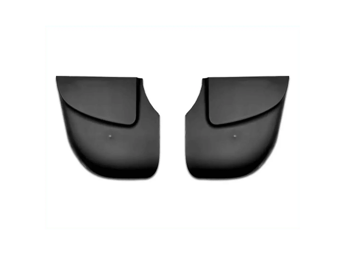 KOZAK Bumper Air Flow Deflector Right Side, Left Side and Center compatible with Volvo VNL 2004-2017 PLUS Volvo Logo with Stripe, 2x 22" Windshield Wipers and KOZAK Reflective Vest