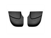 KOZAK Bumper Air Flow Deflector Right Side, Left Side and Center compatible with Volvo VNL 2004-2017 PLUS Volvo Logo with Stripe, 2x 22" Windshield Wipers and KOZAK Reflective Vest