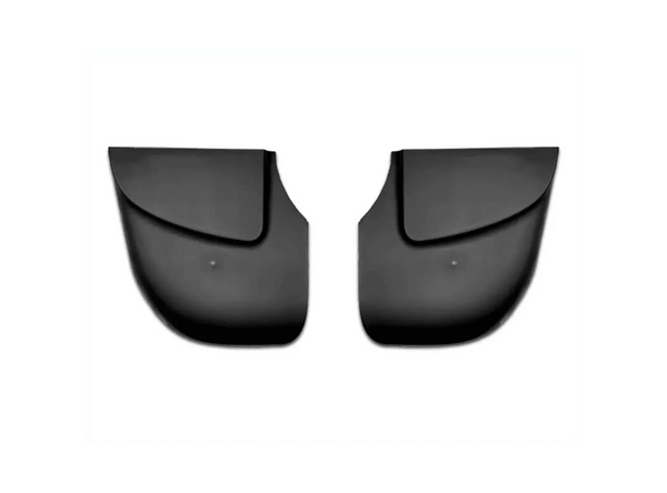 KOZAK Bumper Air Flow Deflector Right Side, Left Side and Center compatible with Volvo VNL 2004-2017 PLUS Volvo Logo with Stripe, 2x 22" Windshield Wipers and KOZAK Reflective Vest