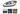 KOZAK Replacement Chrome Projector Headlight with Glow LED bar (Driver Left Side) For International ProStar 2008-2016 PLUS Logo, Wipers, 2x H1, 2x H7 LED Bulbs, Frame License Plate and Vest