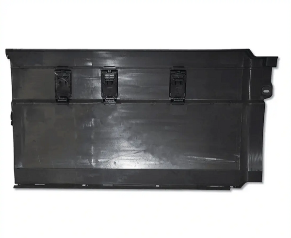KOZAK compatible with Volvo VNL 2004-2016 Side Fairing Central Panel Left Driver Side 53" (134 cm) PLUS Volvo Logo with Stripe, 2x 22" Windshield Wipers and Kozak Vest