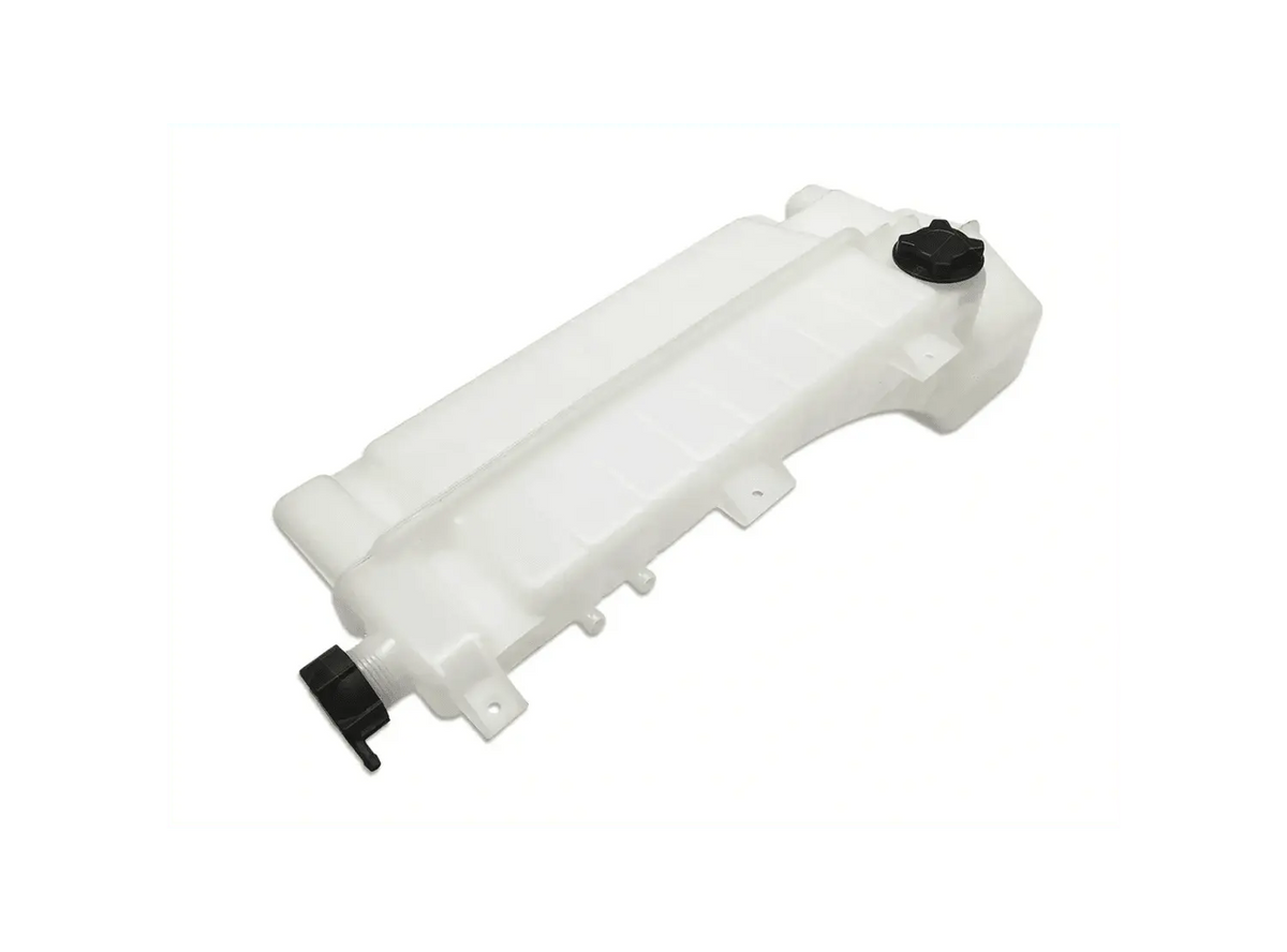 KOZAK Heavy Duty Overflow Coolant Reservoir Tank with Cap and Sensor Direct Replacement (22564837) Compatible with Volvo VNL 2004-2024 PLUS Logo, Wipers, License Plate Frame and Vest