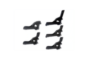 Top and Bottom Sleeper Cabin Fairings + Mounting Brackets Driver Side 7 pcs for Freightliner Cascadia 2008-2016 - Tacoma Parts Corporation