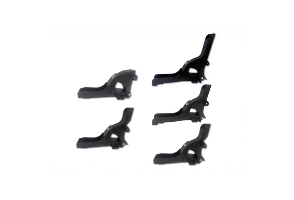 Top and Bottom Sleeper Cabin Fairings + Mounting Brackets Driver Side 7 pcs for Freightliner Cascadia 2008-2016 - Tacoma Parts Corporation