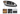 KOZAK Replacement Black Projector Headlight with Glow LED bar (Passenger Right Side) For International ProStar 2008-2016 PLUS Logo, Wipers, 2x H1, 2x H7 LED Bulbs, Frame License Plate and Vest