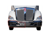 Kozak Bumper Steel Chrome Extension Corner Right Passenger Side (Rh) With Bracket for Kenworth T680 - Tacoma Parts Corporation