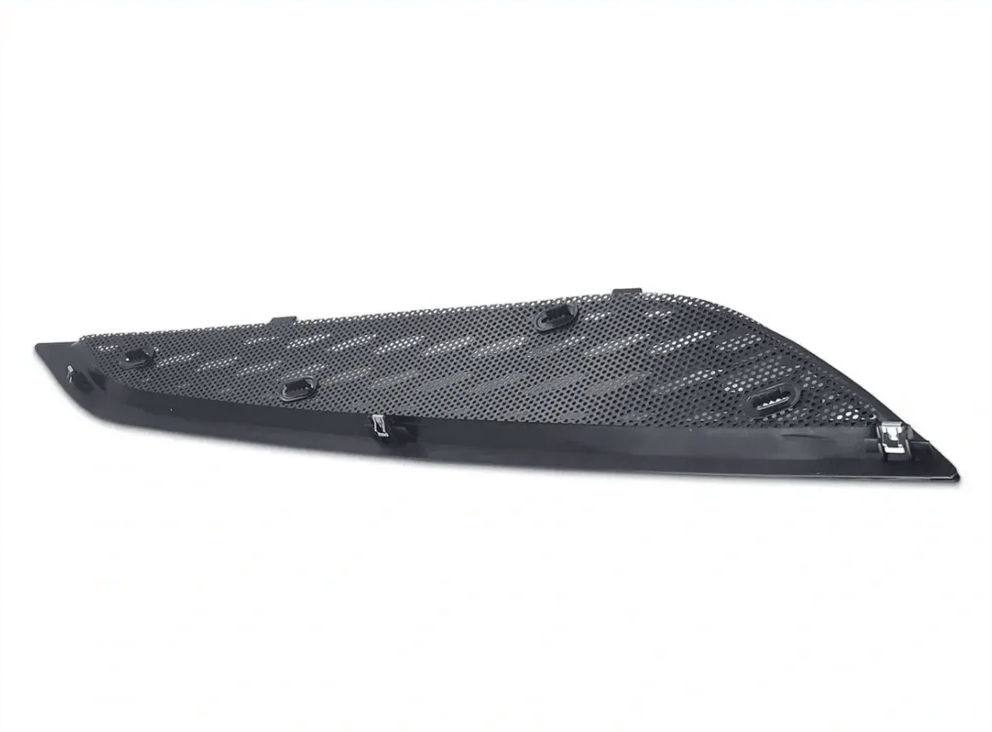 KOZAK Air Hood Vent Grille compatible with Volvo VNL 2018 2019 2020 (Driver Left Side) PLUS Logo Emblem and KOZAK Vest