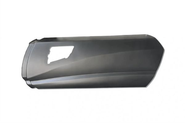 Replacement Fairing Skirt Panel 69" (176 cm) Left Driver Side w/ tube Compatible With Kenworth T680 2013-2021 Semi Truck PLUS Logo, 2x22" Windshield Wipers and KOZAK Reflective Vest