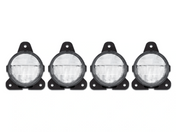 KOZAK LED Fog Lights Lamps and Driving Lamps (Set of 2 Front Pair) Compatible with Volvo VNL VNR 2018-2019 (Driver and Passenger Side) PLUS KOZAK Reflective Vest