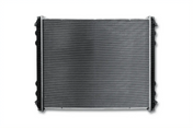 KOZAK Replacement Radiator (437157S) for Freightliner Century, Columbia, FL, FLD112 to FLD120 Series PLUS Logo, Wipers, License Plate Frame, 2x Trailer Tail Lights and Vest