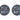 KOZAK LED Fog Light BLACK Pair Set (Driver Left and Passenger Right Side) For Freightliner Columbia 2000-2015, Century PLUS Logo and Vest