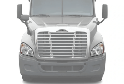 Kozak Headlight Halogen + LED Headlight Pair for Freightliner Cascadia 2008-2016 - Tacoma Parts Corporation