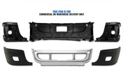 Bumper Set with Fog Light Holes 6 Pcs 2008-2017 Freightliner Cascadia 125 113