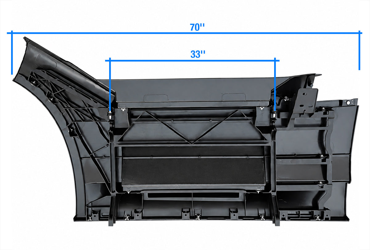 Panel de carenado delantero de 70" con escalones, lado del pasajero, Volvo VNL 2018+