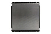 KOZAK Radiator (3s0580800002) for Freightliner Cascadia 2012-2015, WITH Oil Cooler, WITHOUT Frame PLUS Logo, Wipers, License Plate Frame, 2x Trailer Tail Lights and Vest