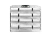 Aluminum Grille Compatible with Freightliner FLD 120 1992-2003 PLUS 2x 22" Windshield Wipers, Freightliner Logo, and KOZAK Reflective Vest