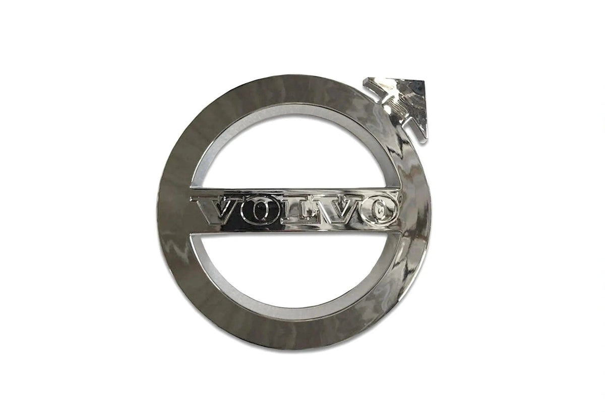 Kozak Truck Accessories Durable Chrome Grille Front Logo Emblem with Stripe Compatible with All Volvo Trucks 2018 and Newer