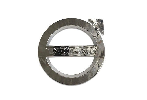 Kozak Truck Accessories Durable Chrome Grille Front Logo Emblem with Stripe Compatible with All Volvo Trucks 2018 and Newer